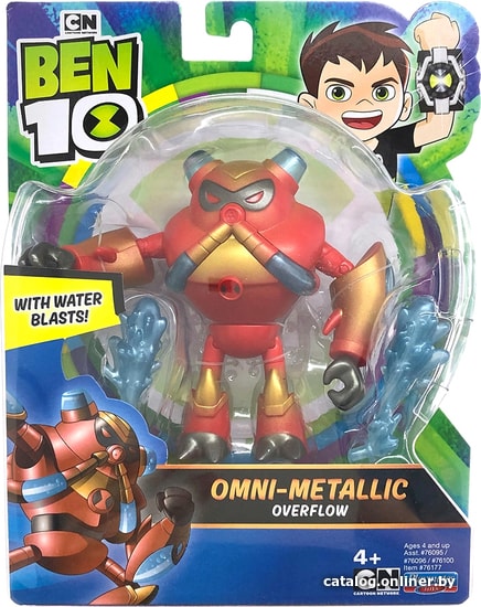 

Фигурка Ben 10 Водохлест Металлик 76177