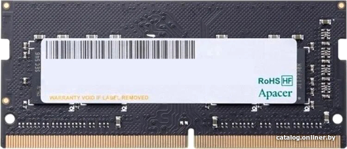 

Оперативная память Apacer 16ГБ DDR4 SODIMM 2666 МГц ES.16G2V.PRH