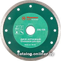 

Отрезной диск алмазный Hammer Flex 206-108 DB CN