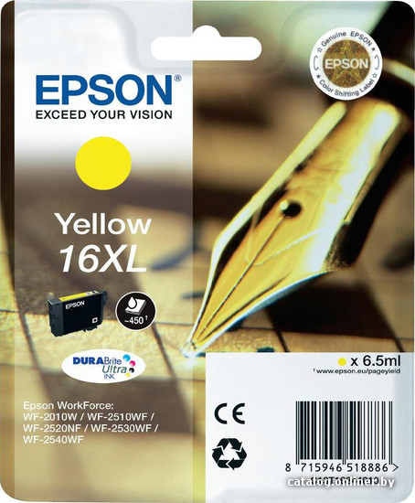 

Картридж Epson C13T16344010