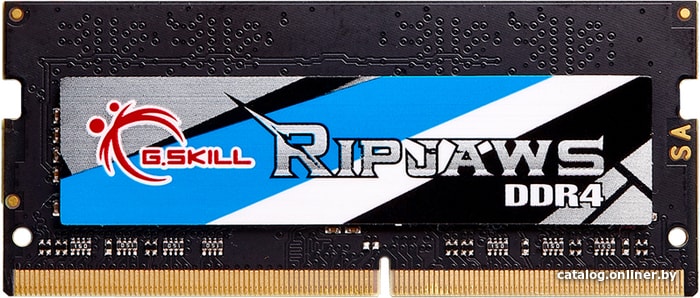 

Оперативная память G.Skill Ripjaws 4GB DDR4 SODIMM PC4-21300 F4-2666C18S-4GRS