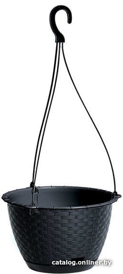 

Кашпо Prosperplast Ratolla Round W DRLW215-S433 (антрацит)