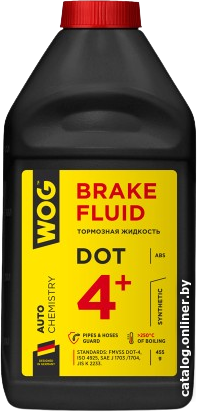 

Тормозная жидкость WOG DOT4+ 455г WGC0140