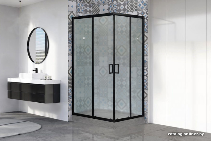 

Душевой уголок Royal Bath RB8100HPD-C-BL 100x80