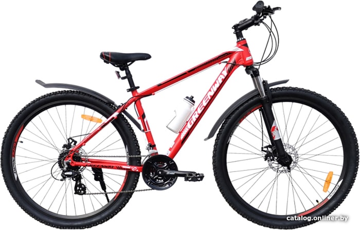 

Велосипед Greenway Impulse 27.5 р.15.5 2021 (красный)