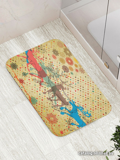 

Коврик для ванной JoyArty Оленьи бега bath_5821
