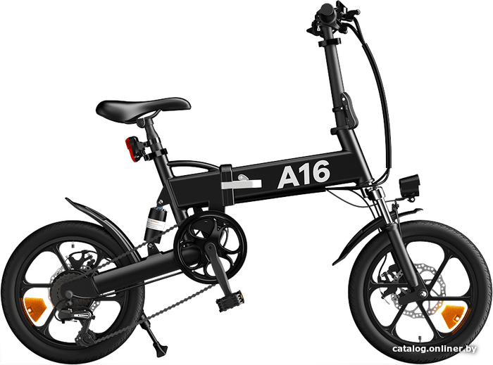 

Электровелосипед ADO A16+ (черный)