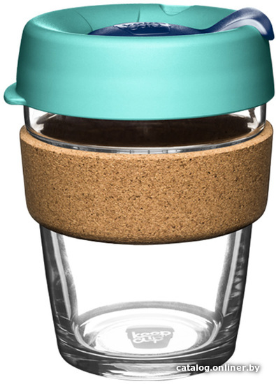 

Многоразовый стакан KeepCup Brew Cork M Australis 340мл (бирюзовый)