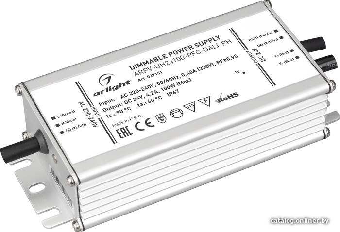 

Блок питания Arlight ARPV-UH24100-PFC-DALI-PH 029151