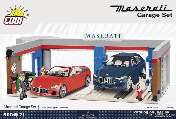 

Конструктор Cobi Maserati Garage Set 24568