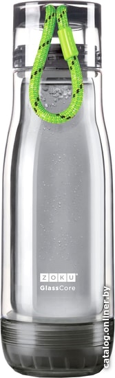 

Бутылка для воды Zoku Active ZK128-AC-GN (черный/зеленый)