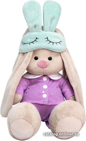 

Классическая игрушка BUDI BASA Collection Зайка Ми в пижаме с маской для сна SidS-490 (18 см)