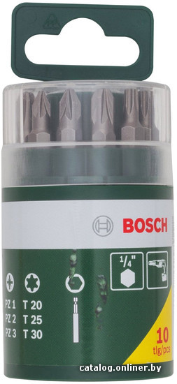 

Набор бит Bosch 2607019452 10 предметов