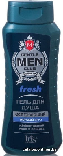 

Iris Cosmetic Гель для душа Gentlemen Club Fresh тонизирующий 400 мл