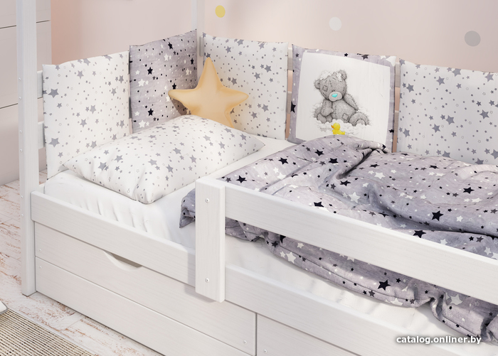 

Бампер в кроватку DreamTex Млечный путь бампер