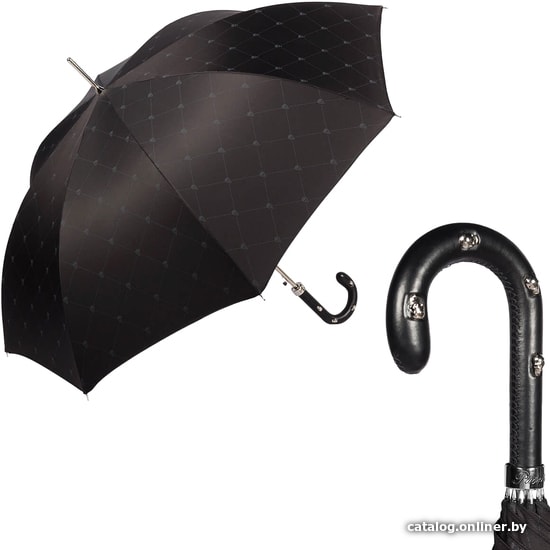 

Зонт-трость Pasotti Sculls Pelle Sculls Black