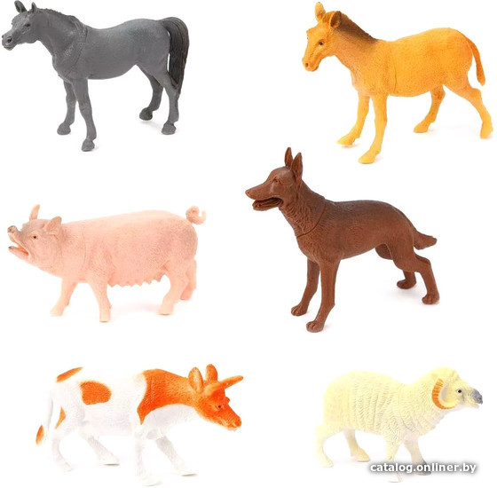 

Набор фигурок Наша Игрушка Farm Animal A163