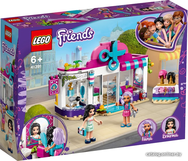 

Конструктор LEGO Friends 41391 Парикмахерская Хартлейк Сити