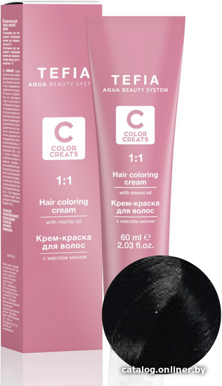 

Крем-краска для волос Tefia Color Creats 4/0 (брюнет)