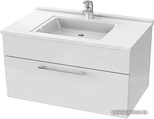 

De Aqua Тумба с умывальником Квадро 1 90 212709