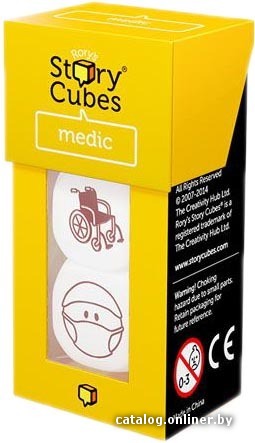 

Настольная игра Rory's Story Cubes Игральные кубики Story Cubes Medic