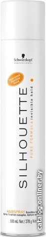 

Лак Schwarzkopf Professional Silhouette мягкой фиксации Pure 500 мл