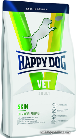 

Сухой корм для собак Happy Dog VET Diet Skin 4 кг