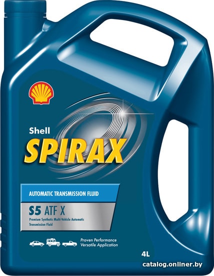 

Трансмиссионное масло Shell Spirax S5 ATF X 4л
