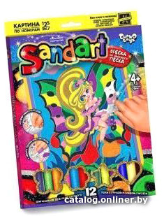 

Фреска Danko Toys Sand Art Фреска из песка. Фея SA-01-10