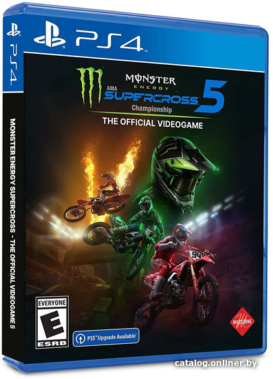 

Monster Energy Supercross 5 для PlayStation 4