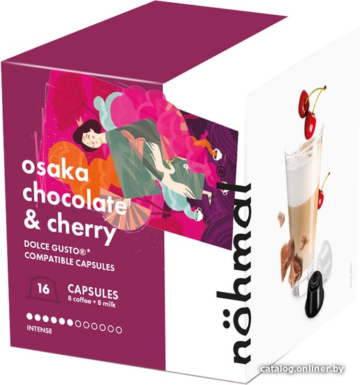 

Кофе в капсулах Nohmal Dolce Gusto Osaka Chocolate and Cherry 16 шт