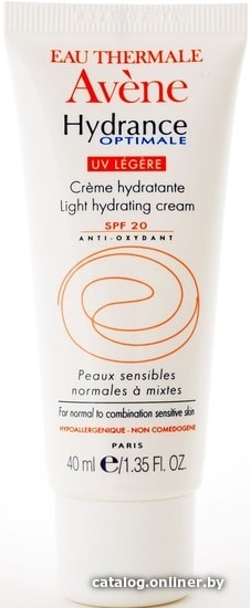 

Avene Гидранс Оптималь Лежер УФ 40 мл
