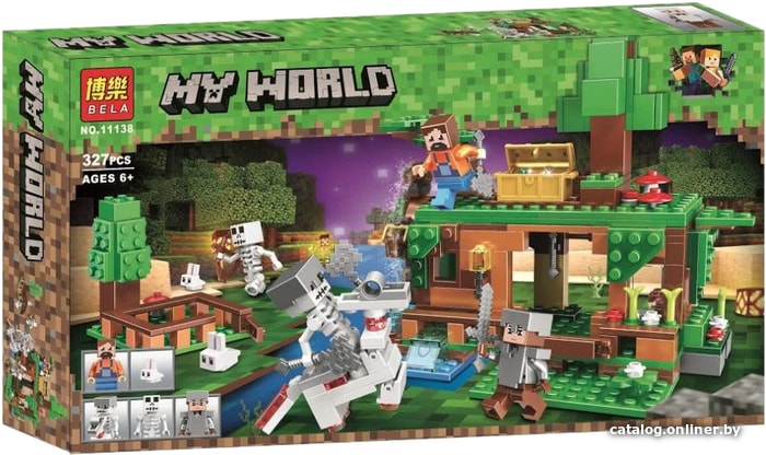

Конструктор Bela My World 11138 Битва за сокровища