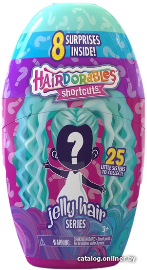 

Кукла Hairdorables Jelly Hair Series Мармеладная фантазия 23740
