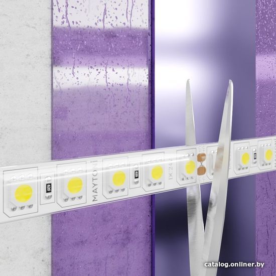 

Светодиодная лента Maytoni Led strip 24В 5050 21Вт/м 4000К IP65 20026