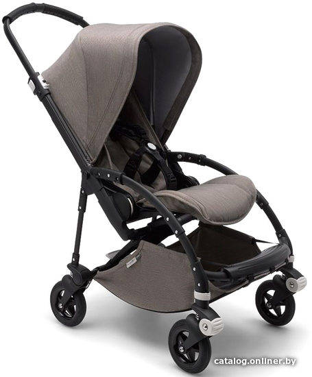 

Коляска прогулочная «книга» Bugaboo Bee6 (mineral black taupe)