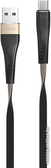 

Кабель Hoco U39 microUSB (золотистый)