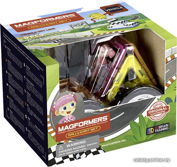 

Конструктор Magformers 707017 Rally Kart Set