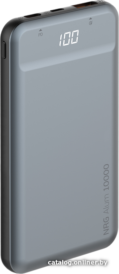 

Внешний аккумулятор Deppa NRG Alum LCD 10000mAh (графит)