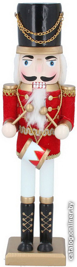 

Статуэтка Gisela Graham Nutcrackers. Щелкунчик с барабаном 34857