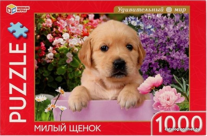 

Пазл Умные игры Милый щенок 4680107925541 (1000 эл)