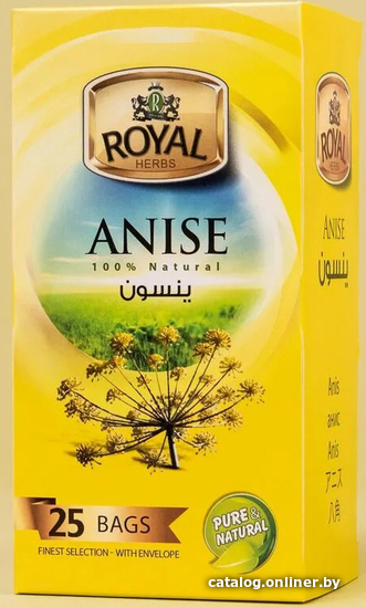 

Травяной чай Royal Herbs Анис (25 шт)