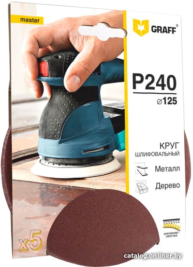 

Шлифлист GRAFF 136125240 (5шт)