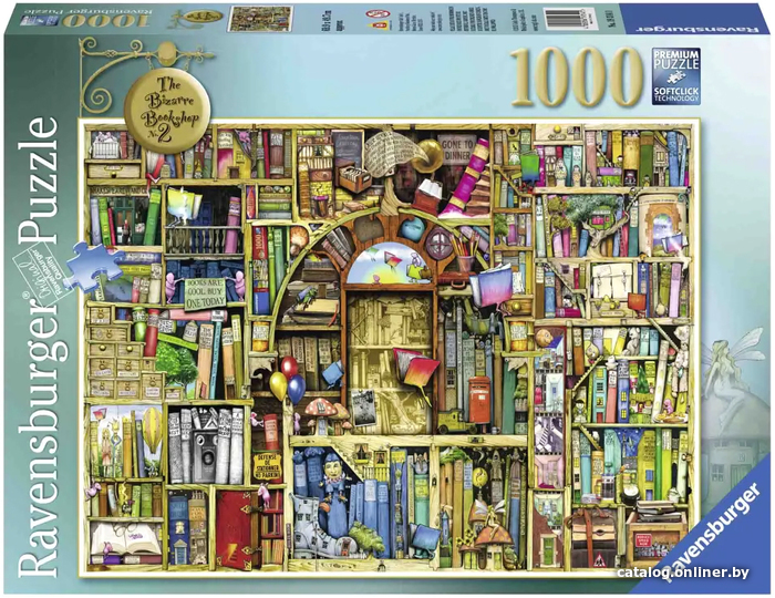 

Пазл Ravensburger Необычный книжный магазин 2 19314 (1000 эл)