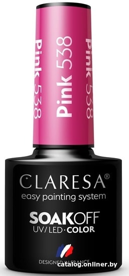 

Гель-лак Claresa Hybrid Pink 538 5 мл