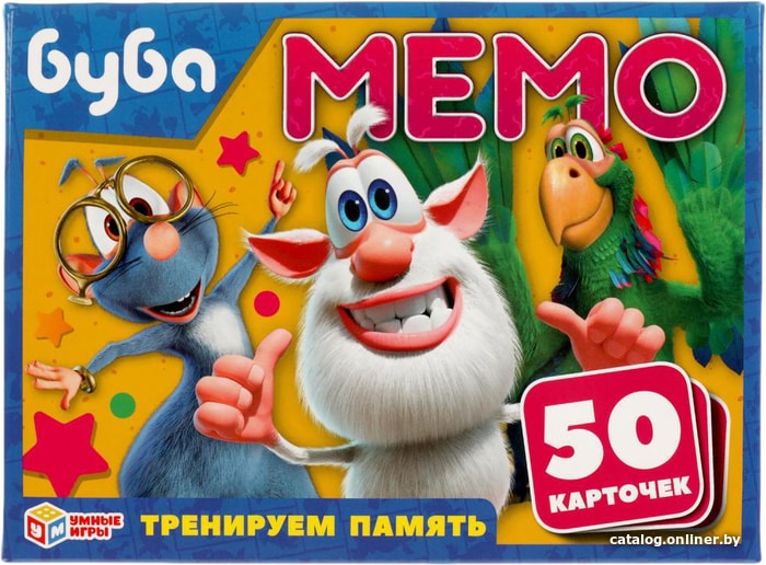 

Настольная игра Умные игры Мемо. Буба