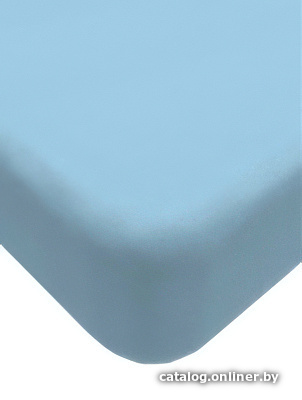 

Постельное белье Lovkis Home Трикотаж 90x200 0010-8 (голубой)
