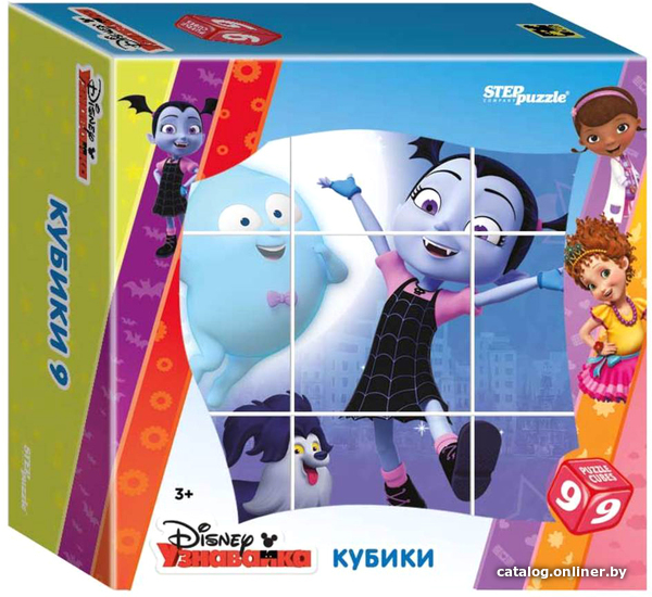 

Кубики Step Puzzle Disney. Узнавайка 87196