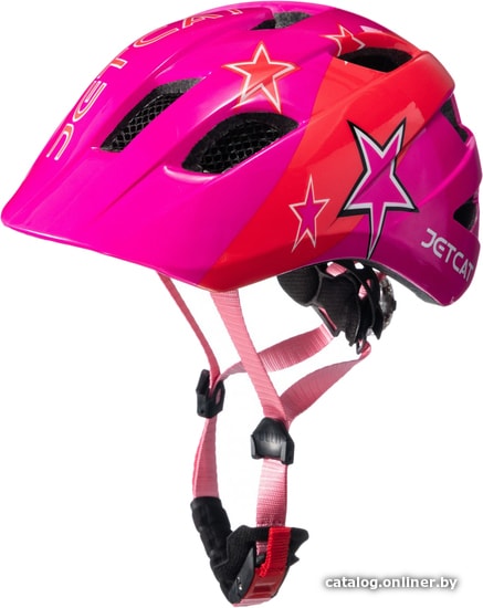 

Cпортивный шлем JetCat Max S (р. 47-53, purple stars)