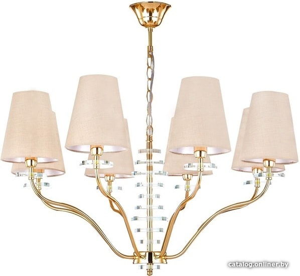 

Подвесная люстра Crystal Lux Armando SP8 Gold